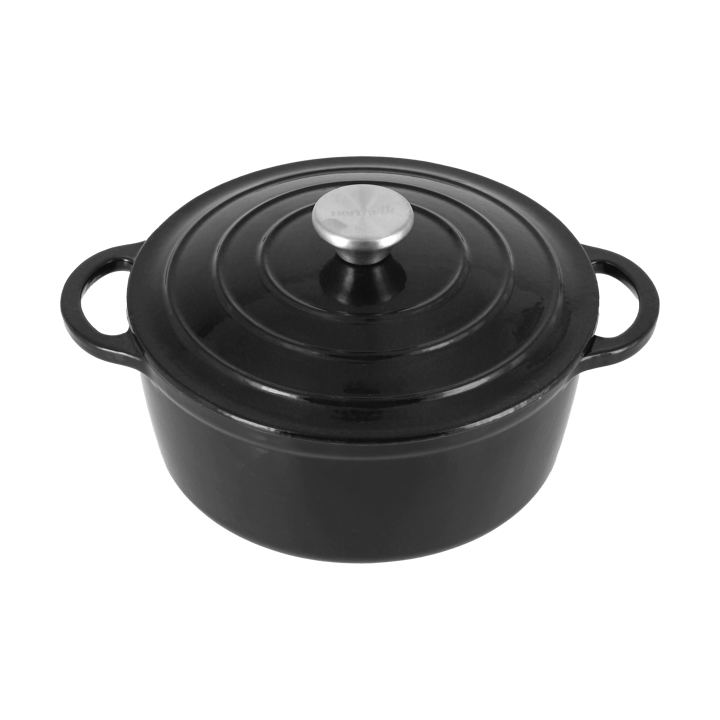 Olla de hierro fundido Nordwik redonda 2,5 l - Negro - Nordwik