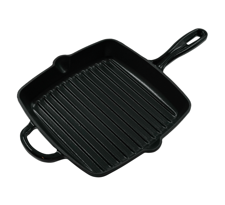 Sartén plancha Nordwik 25x25 cm - Hierro fundido-negro - Nordwik