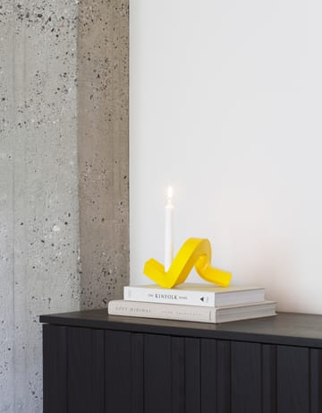 Candelabro Crooked 1 - Amarillo - Normann Copenhagen