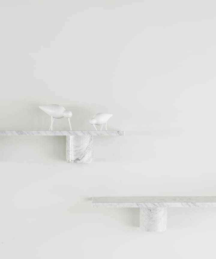 Estantería Sten Shelf 120 cm, Mármol blanco Normann Copenhagen