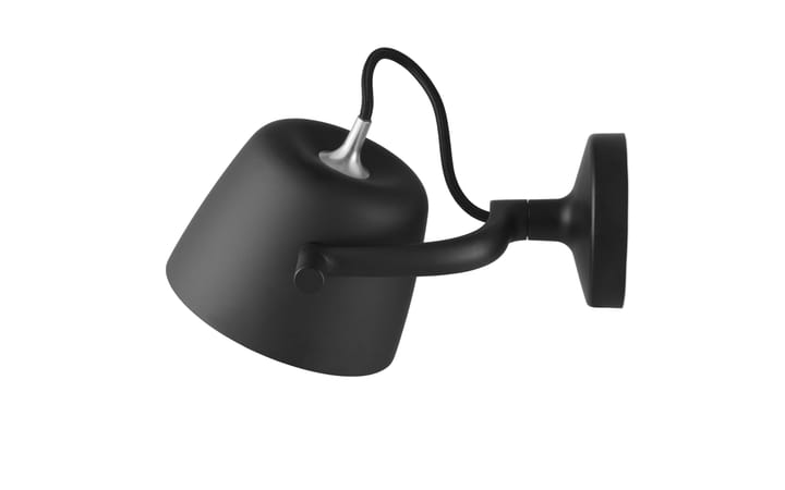 Lámpara de pared Tub, Negro Normann Copenhagen