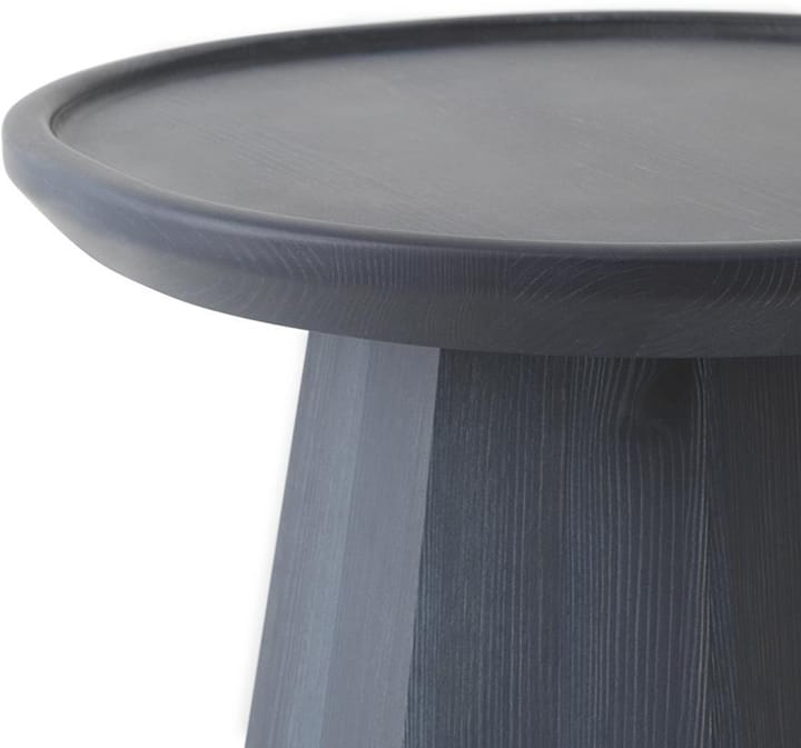 Mesa auxiliar Pine table small Ø45 cm H: 40,6 cm, Dark Blue Normann Copenhagen