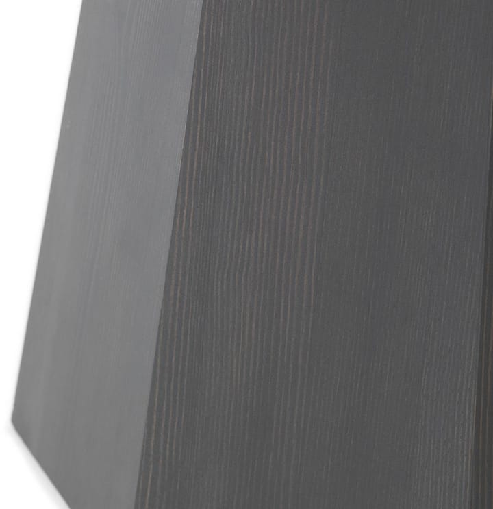 Mesa Pine table large Ø65 cm H: 44,5 cm, Dark Grey Normann Copenhagen