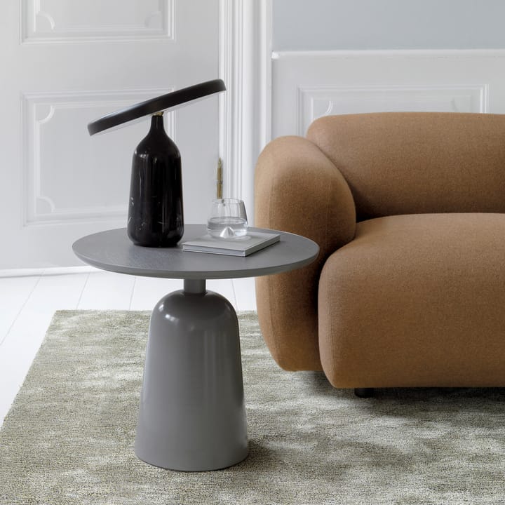 Mesa Turn ajustable Ø55 cm, gris Normann Copenhagen