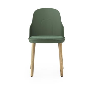 Silla Allez con cojín y patas de roble - Park Green - Normann Copenhagen