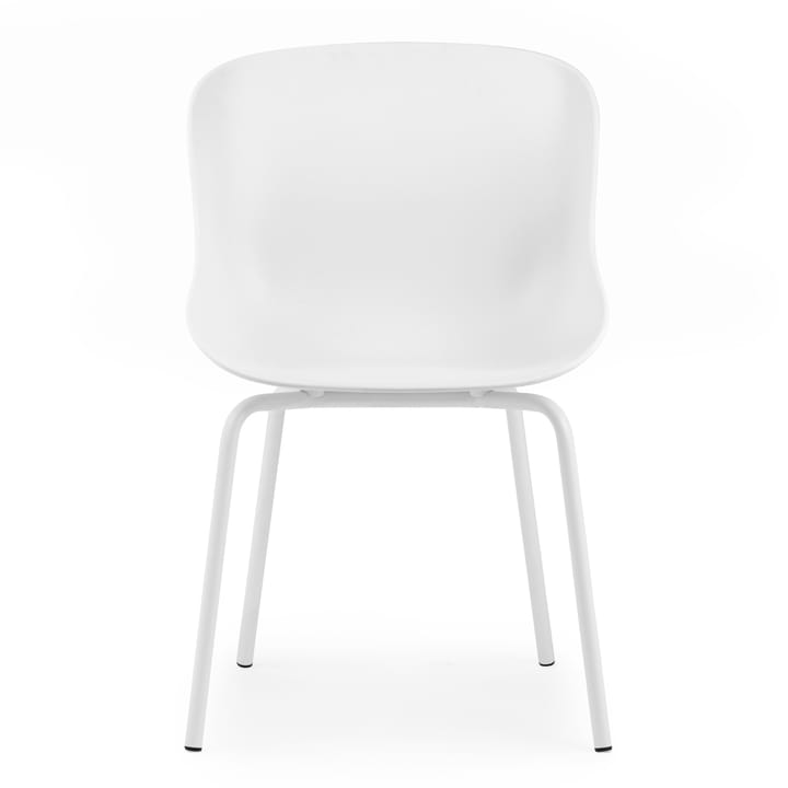 Silla con patas de metal Hyg, Blanco Normann Copenhagen