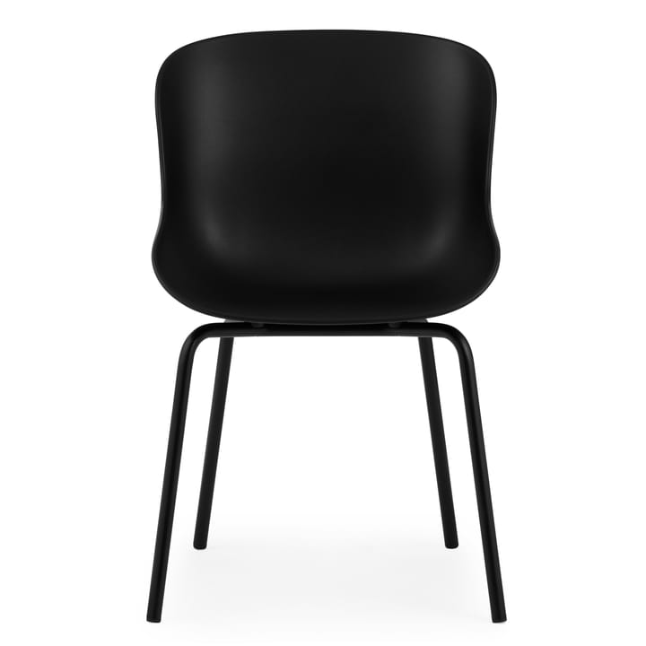 Silla con patas de metal Hyg, Negro Normann Copenhagen