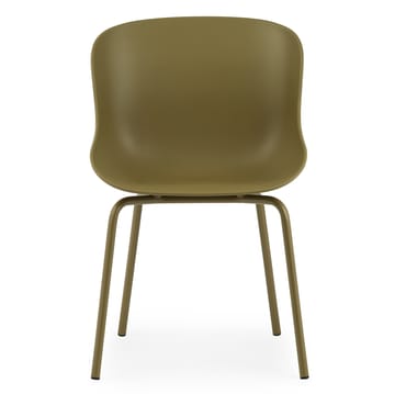 Silla con patas de metal Hyg - Verde oliva - Normann Copenhagen