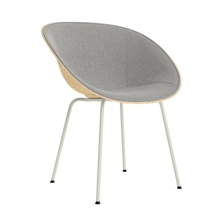 Silla con reposabrazos Mat Armchair - Hemp-cream steel - Normann Copenhagen