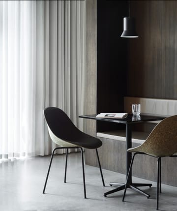 Silla Mat Chair - Seaweed-black steel - Normann Copenhagen