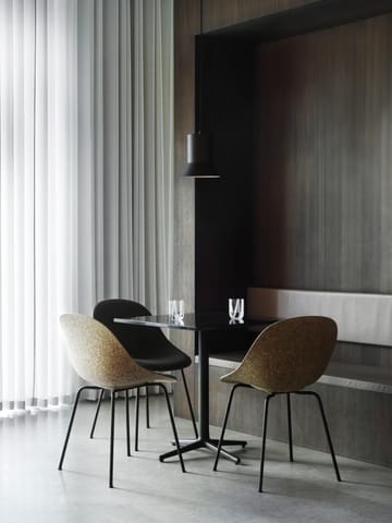 Silla Mat Chair - Seaweed-black steel - Normann Copenhagen