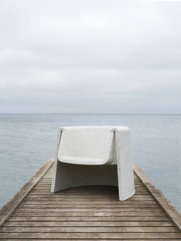 Sillón Bit Lounge Chair - Blanco - Normann Copenhagen