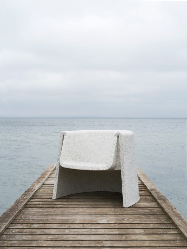 Sillón Bit Lounge Chair, Blanco Normann Copenhagen