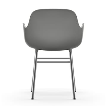 Sillón Form patas cromadas - Gris - Normann Copenhagen