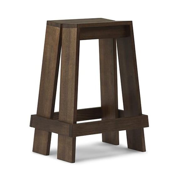 Taburete alto Let 65 cm - Brown Stained Ash - Normann Copenhagen