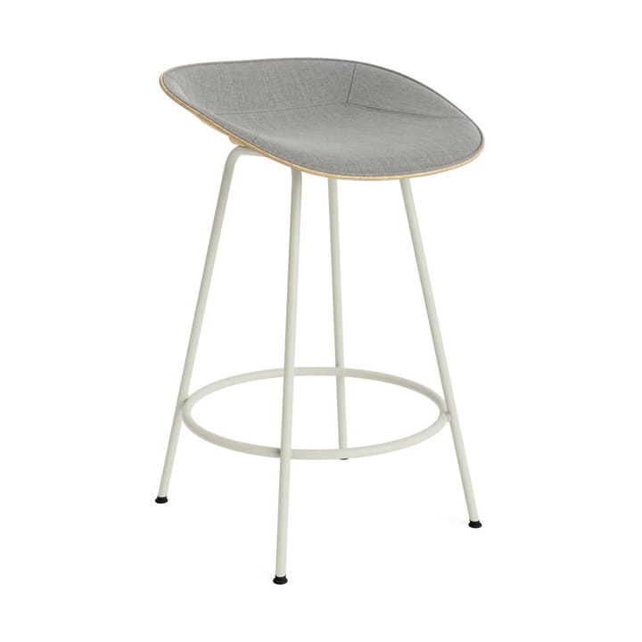 Taburete de bar Mat Barstool 65 cm - Hemp-cream steel - Normann Copenhagen