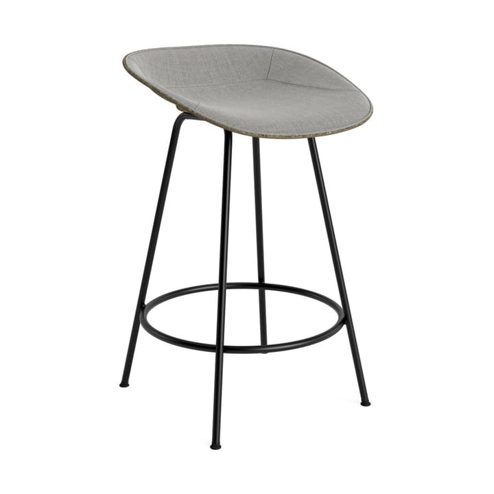 Taburete de bar Mat Barstool 65 cm - Seaweed-black steel - Normann Copenhagen