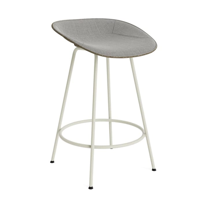 Taburete de bar Mat Barstool 65 cm - Seaweed-cream steel - Normann Copenhagen