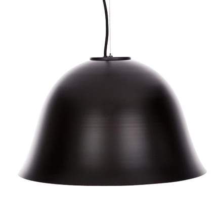 Lámpara colgante Cloche Two, negro NORR11