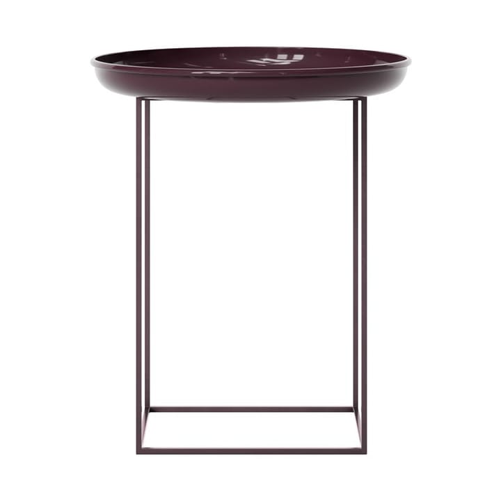 Mesa de centro Duke small - Lacquered maroon - NORR11