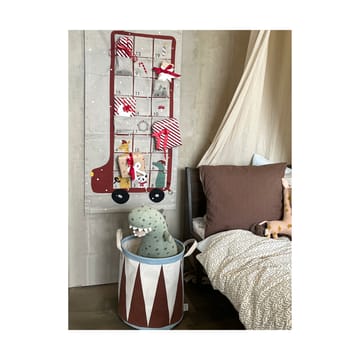 Calendario de adviento Buss 52x104 cm - Clay-red - OYOY