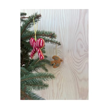 Colgante decorativo de aves navideñas 3 piezas - Lavender-amber-offwhite - OYOY