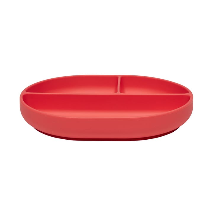 Plato infantil Enkei suction - Cherry Red - OYOY