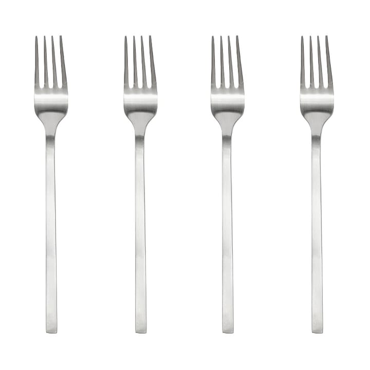 Set de cuchillos Yuka, 4-pack - Brushed Steel - OYOY