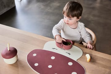 Taza Mushroom - Offwhite-red - OYOY