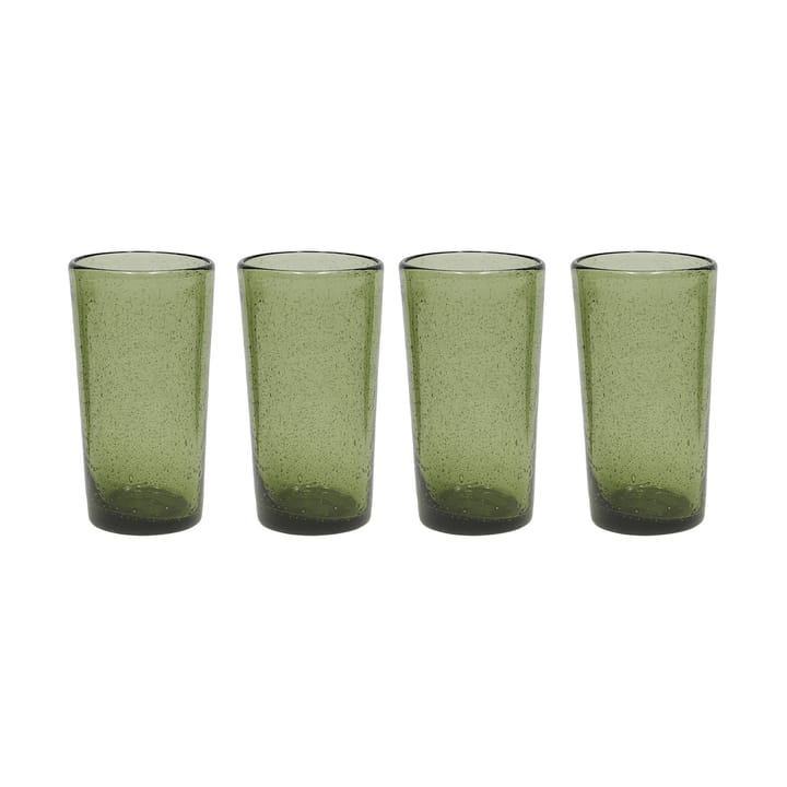 Vasos Kuki highball, 4-pack - Green - OYOY