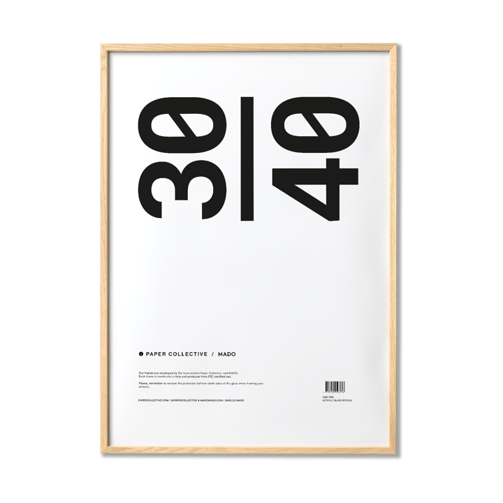 Marco Paper Collective plexiglás - fresno - 30x40 cm - Paper Collective