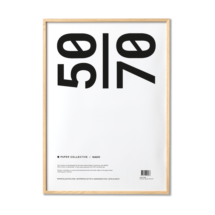 Marco Paper Collective plexiglás - fresno - 50x70 cm - Paper Collective