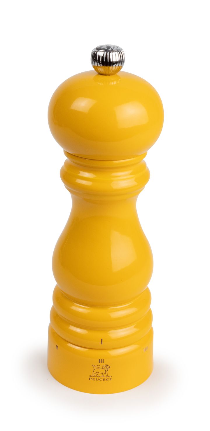 Molinillo de sal Parisrama 18 cm - Madera - amarillo azafrán - Peugeot