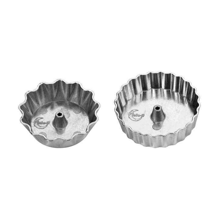 Set de 2 moldes para tartaletas Plate-it - Acero - Plate It