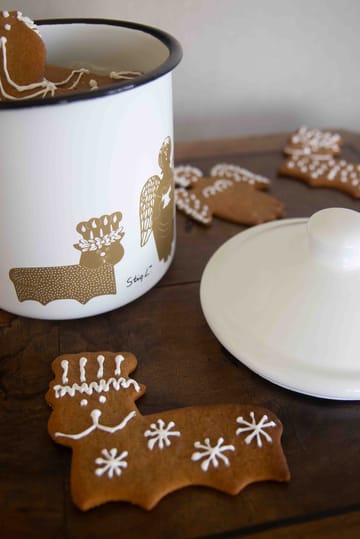 Bote Stig L Gingerbread - Blanco-oro - Pluto Design