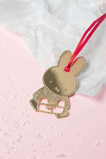 Colgante decorativo Miffy christmas - Oro - Pluto Design