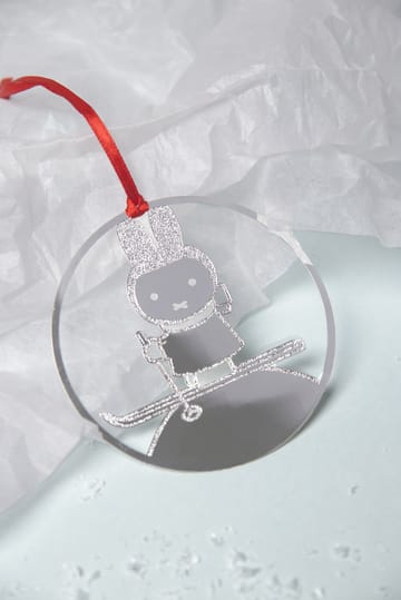 Colgante decorativo Miffy winter  - Plata - Pluto Design