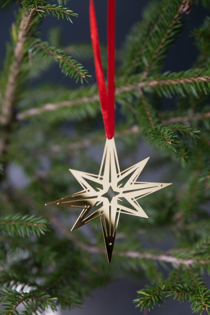 Colgante navideño Northern star, Oro Pluto Design