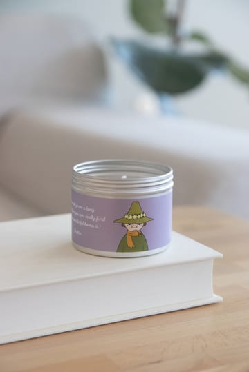 Vela aromática Moomin pequeña 20 h - Snusmumriken - Pluto Design