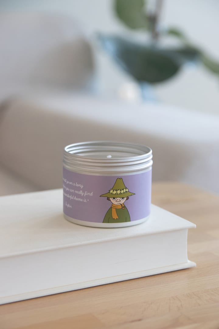 Vela aromática Moomin pequeña 20 h, Snusmumriken Pluto Design