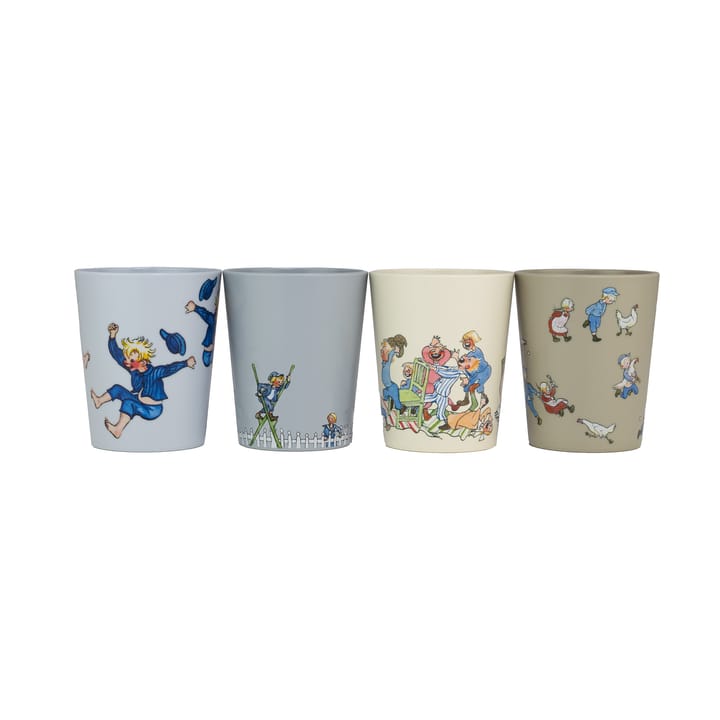 Set de 4 tazas de colección Emil i Lönneberga 15 cl - Multi - Rätt Start