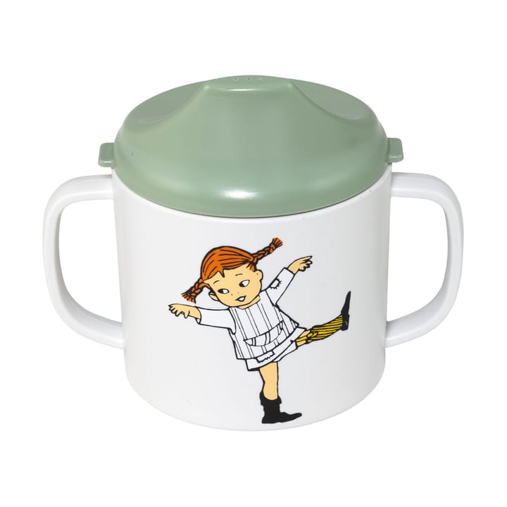 Taza con boquilla Pippi Cirkus 20 cl - Verde - Rätt Start