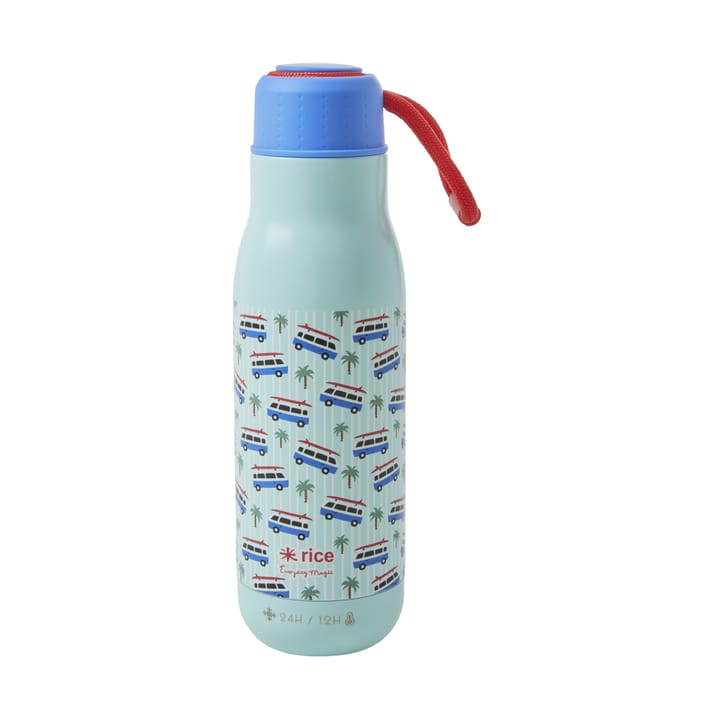 Botella termo Rice 50 cl - Coches azules - RICE