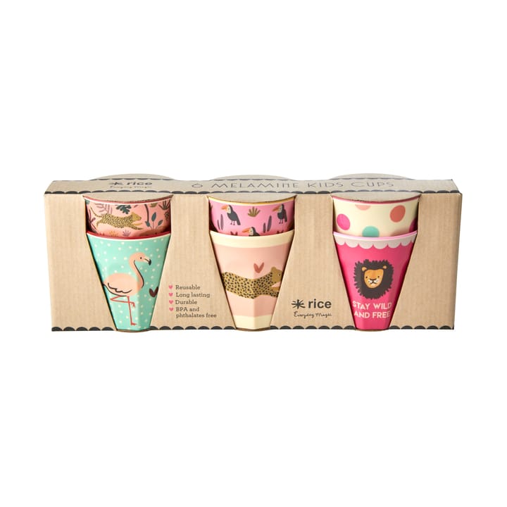 Set de 6 vasos Rice small - Multi - RICE