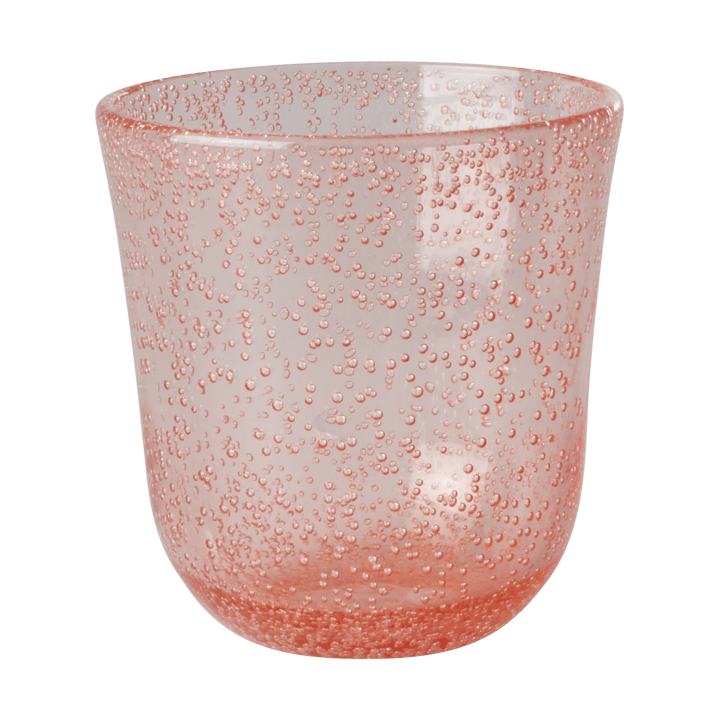 Vaso diseño burbuja Rice acrílico 41 cl - Melocotón - RICE