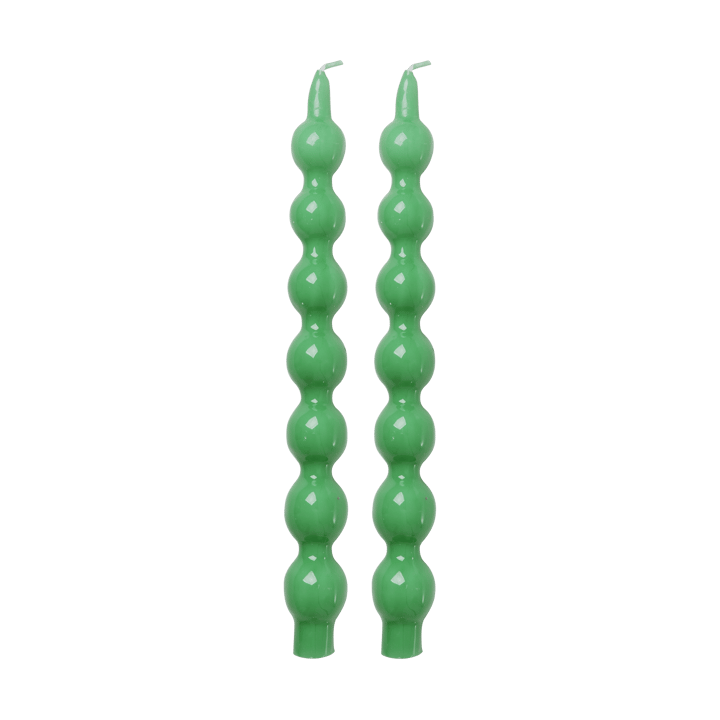 Vela Rice 30,2 cm, 2-pack - Verde - RICE