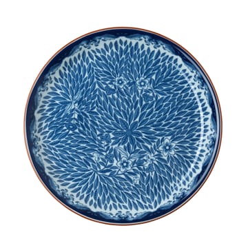 Taza 40 cl y platillo Ø20 cm Ostindia Floris - Azul
 - Rörstrand