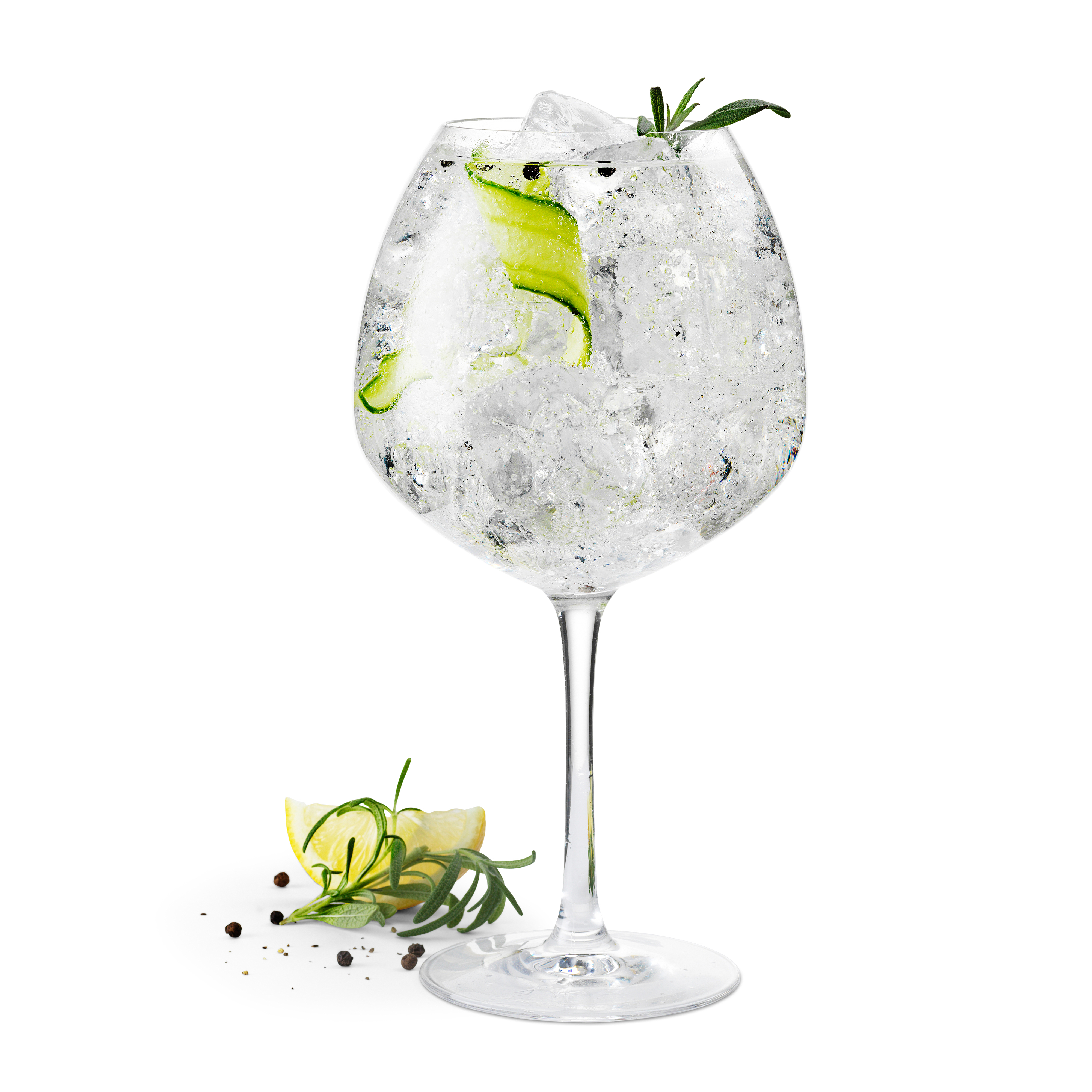 En qué vasos y copas especiales se recomienda servir el gin tonic