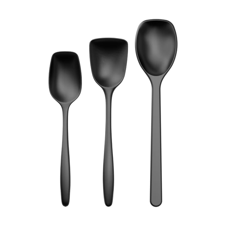 Set de 3 cucharas Classic - Negro - Rosti