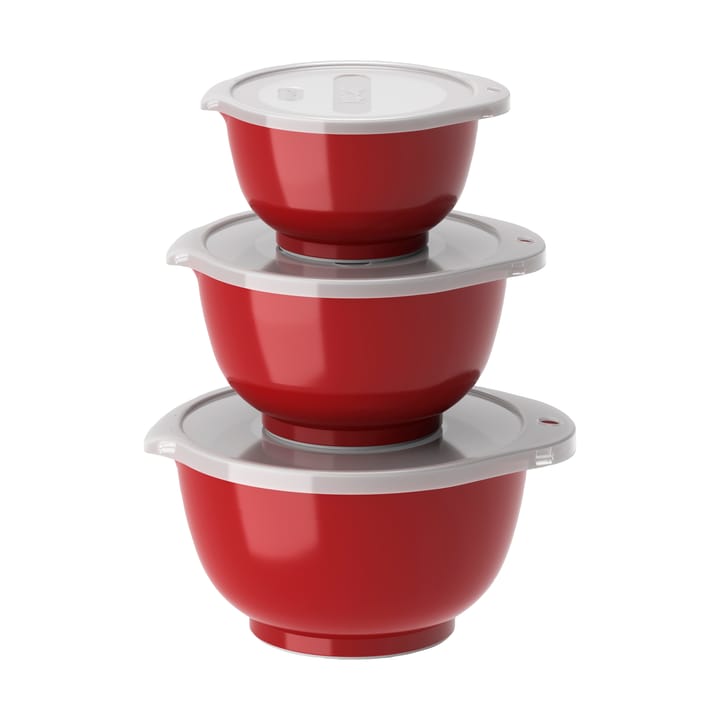 Set de 3 mini cuencos Margrethe - Rojo - Rosti